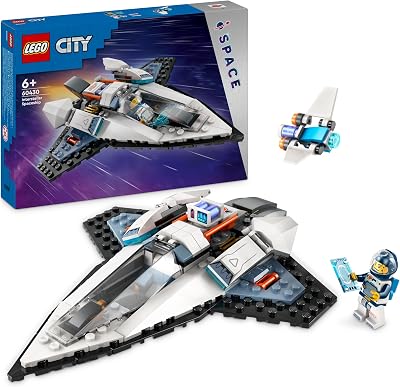 LEGO City Interstellar Spaceship 60430 Toy Set with Astronaut Minifigure