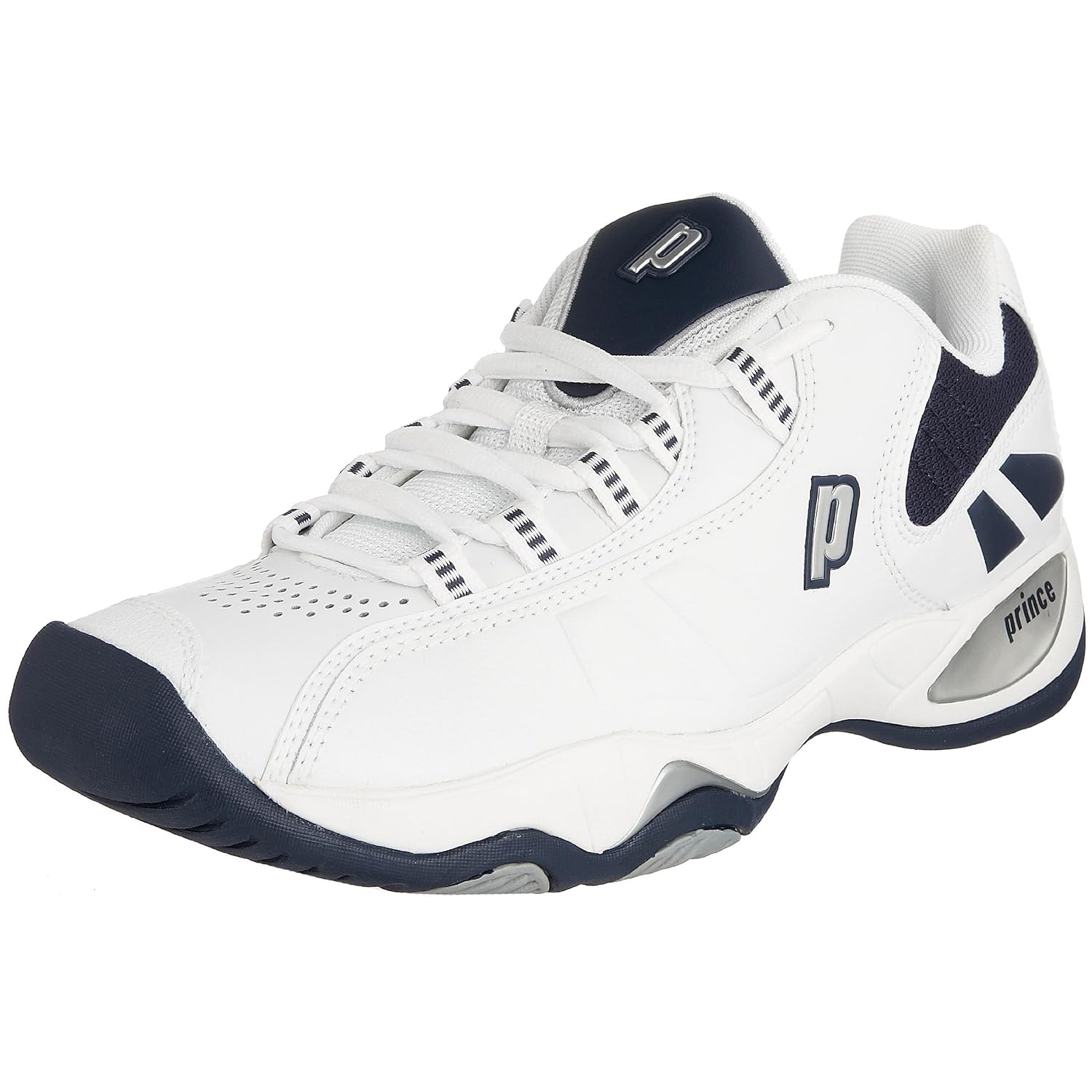 Prince T7 Men's Tennis Footwear White/Navy 5 UK Amazon.co.uk Shoes & Bags