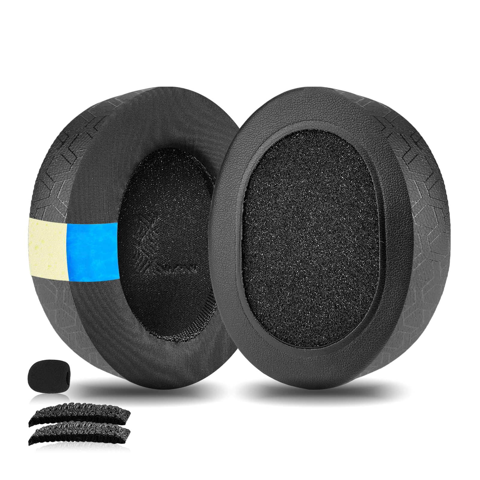 Nullmini Replacement Earpads for HyperX Cloud 2, Core, Alpha, Flight, Stinger, Mix, Slive Headphones Cooling Gel Earmuff Headset Sleeve Ear Cushion Cover