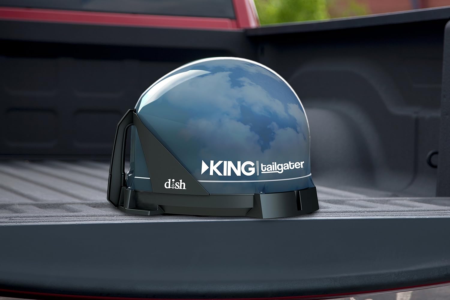 KING VQ4500 Tailgater Portable/Roof Mountable Satellite TV Antenna (for use with DISH) , Gray , Western Arc Satellites: Automotive
