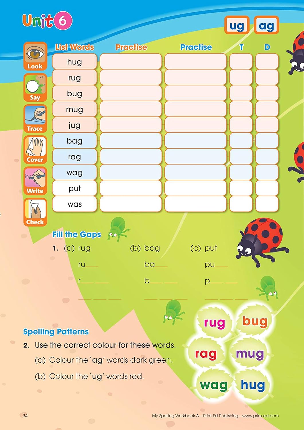 My Spelling Workbook Book A BigaMart