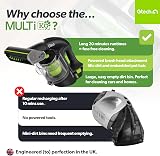 Gtech Multi MK2 K9 Cordless Vacuum 22V Li-ion Aluminium Reinforced view 2