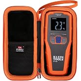 FBLFOBELI Hard Case for Klein Tools ET140 Moisture Meter, 80023P Tool Set | EVA Hard Shell, Home Inspector Tool Kit Case, Shockproof &amp; Water-Resistant, Mesh Pocket for Accessories, Portable Storage Bag