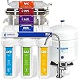 Express Water Reverse Osmosis Alkaline Ultraviolet Water Filtration System – 100 GPD (Deluxe Chrome Faucet)