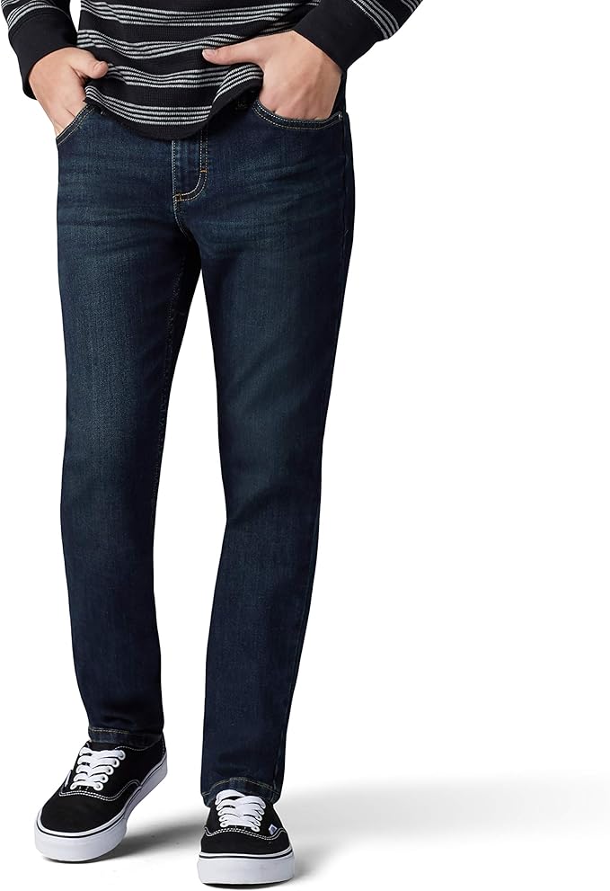 lee slim fit tapered leg jeans