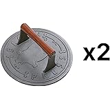 Norpro1401 9" Round Cast Iron Grill Press2