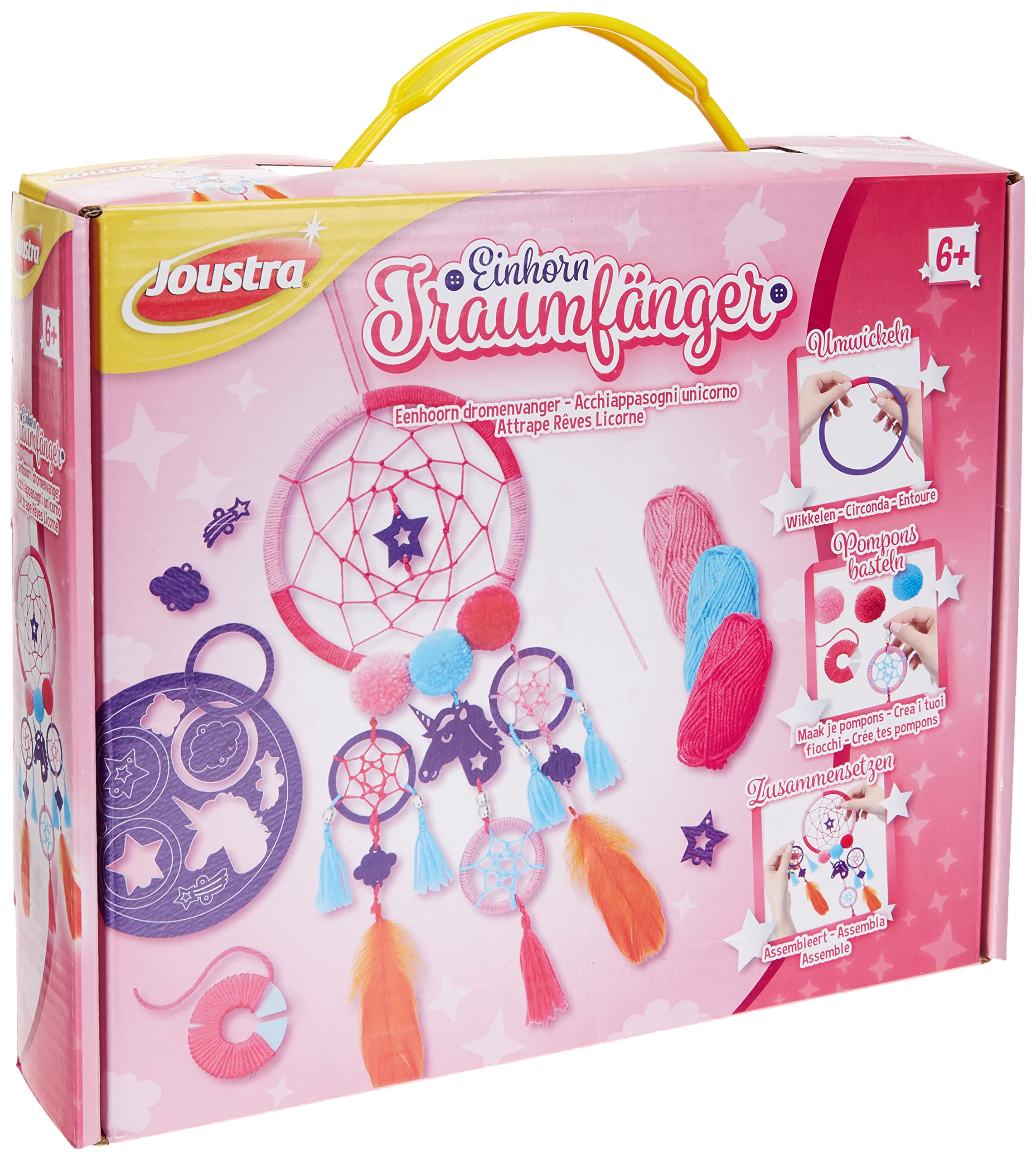 Joustra J46401 Creative and Craft Set Unicorn Dream Catcher Colourful