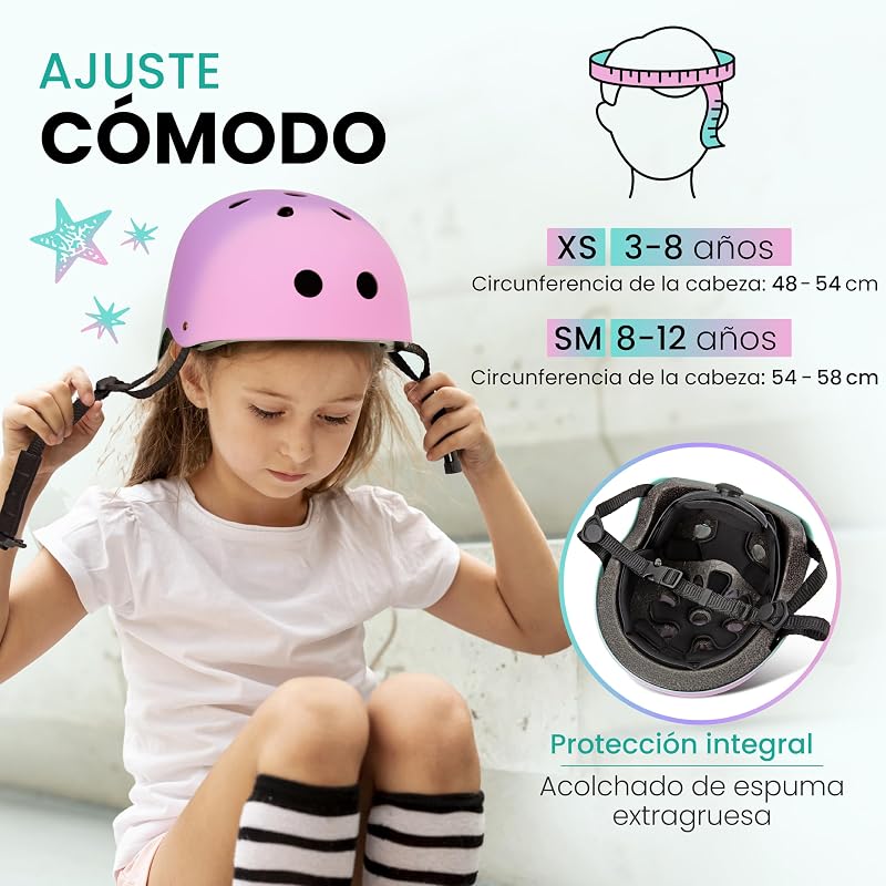 Casco Bicicleta Mujer - Capacete Bicicleta - Casco Bici Niña