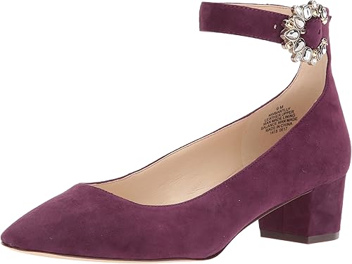 nine west purple shoes