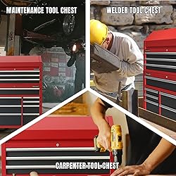 GSTANDARD 41" Modular Tool Chest & Cabinet Combo