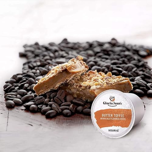 Amazon Gloria Jeans Butter Toffee K Cups Gloria Jean's Macadamia