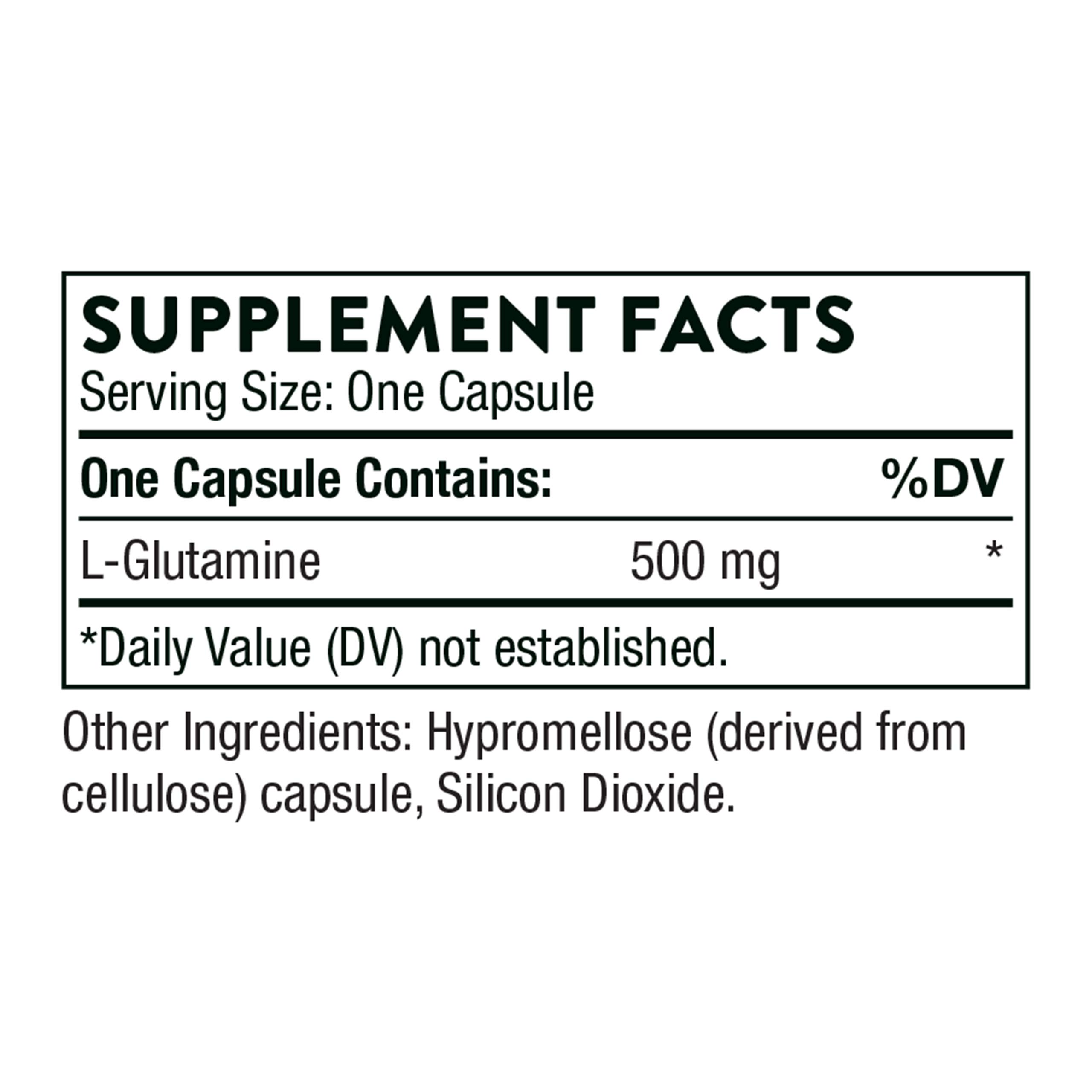 THORNE L-Glutamine - Amino Acid Supplement for GI Health and Immune Function* - 90 Capsules