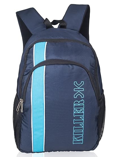 Killer Wallace 15.6 Inch Navy Blue Laptop Backpack