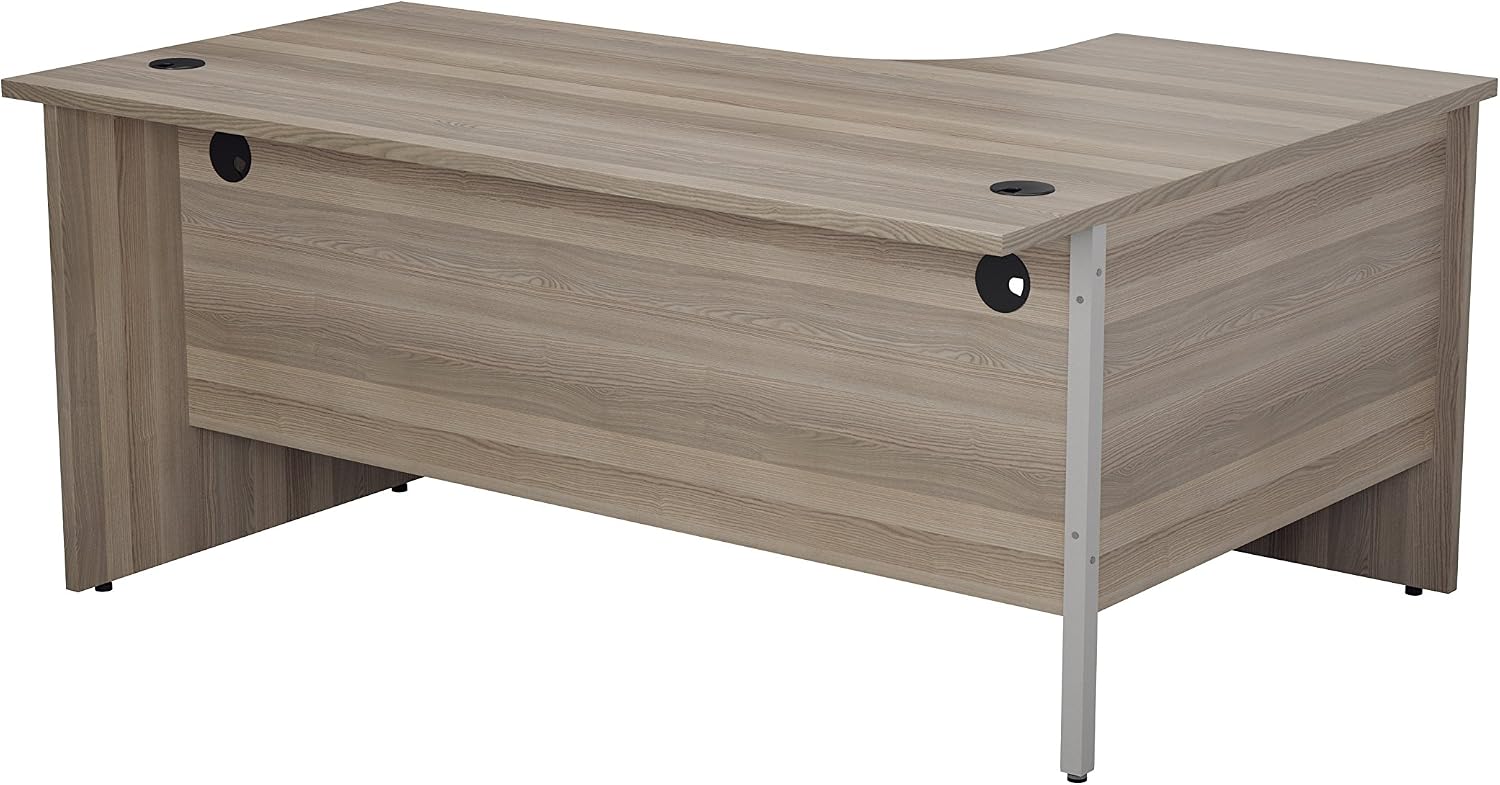 FF JEMINI 1600 PANEL LH RAD G/OAK, Grey Oak, 160 cm - Image 5
