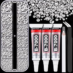 Resin Rhinestones for Crafting with B7000 Jewelry