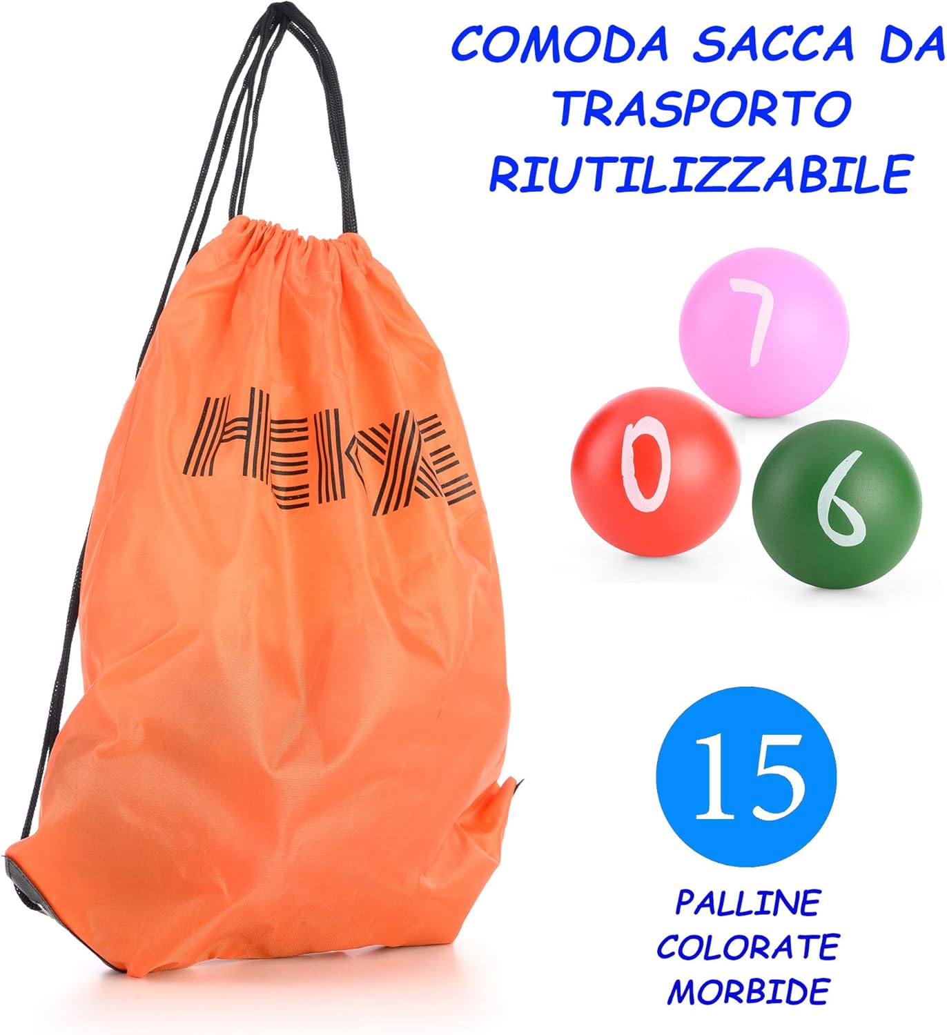 Hekxe 15 Balles Colorees Pour Piscine Jouet Bebe Piscine A Balle Pour Bebe Tapis Enfant Piscine Gonflable Tente Enfant Tapis Eveil Bebe Parc Bebe Tapis Mousse Bebe Balle Anti Stress Enfant Adulte Equipement