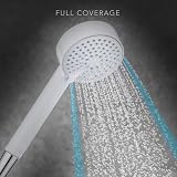 Mira Beat Shower Head Handheld 4 Modes 9 cm Spray Face White 2.1703.010 view 3