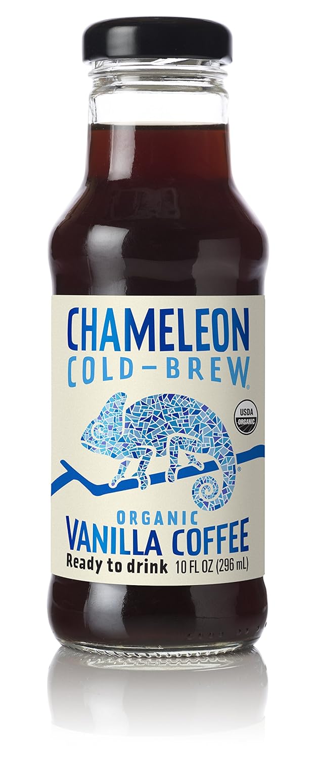 Chameleon ColdBrew, ReadytoDrink Vanilla Coffee, 10 oz