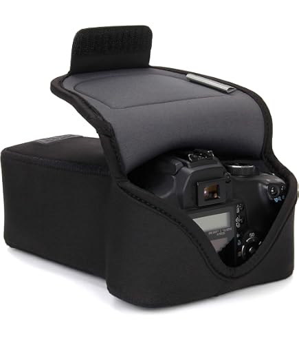 Weatherproof Nikon Camera Case With Carry Strap – 6x5x4 Inches – Fits Most Compact Cameras