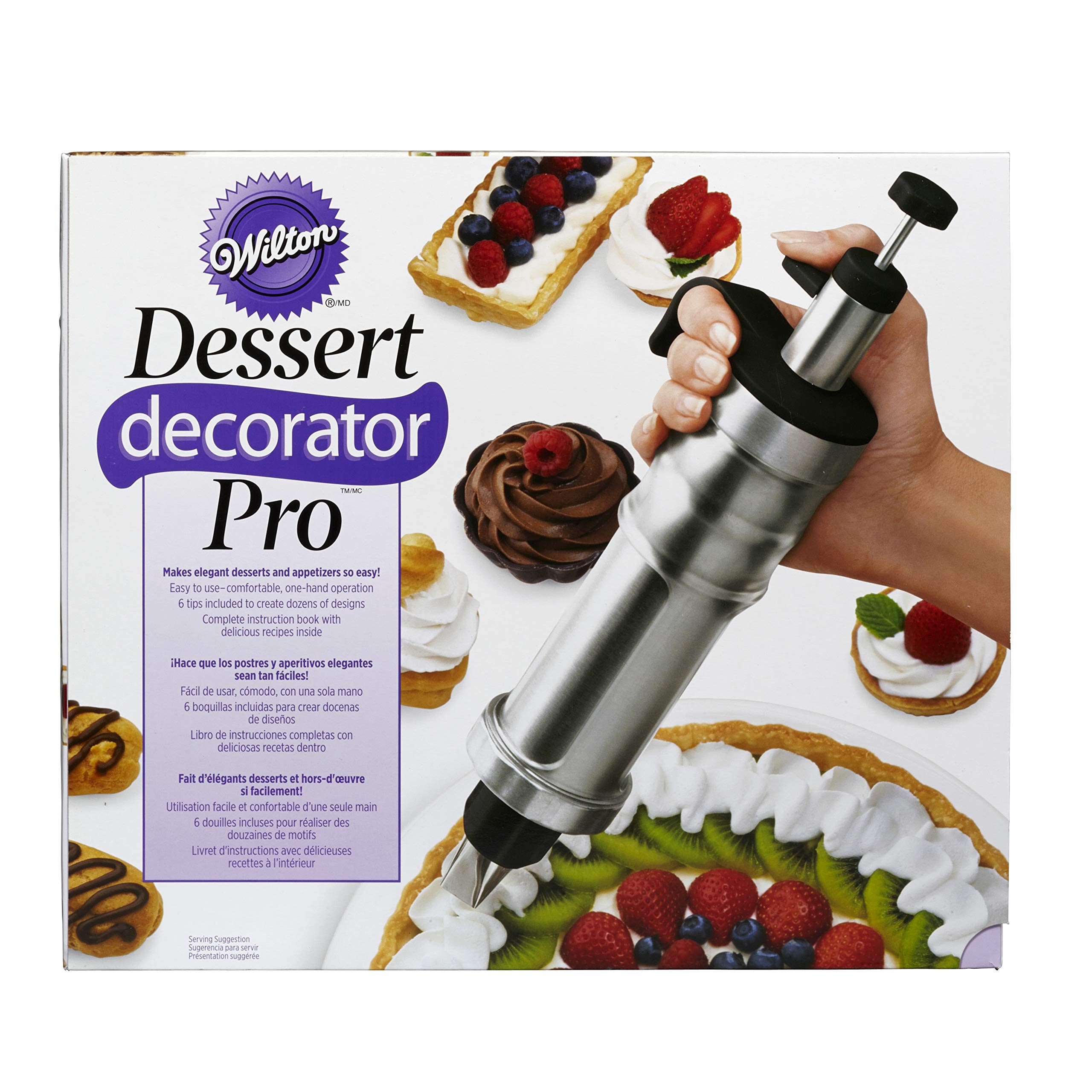 Wilton Dessert Decorator Pro Stainless Steel Cake Decorating Tool Buy