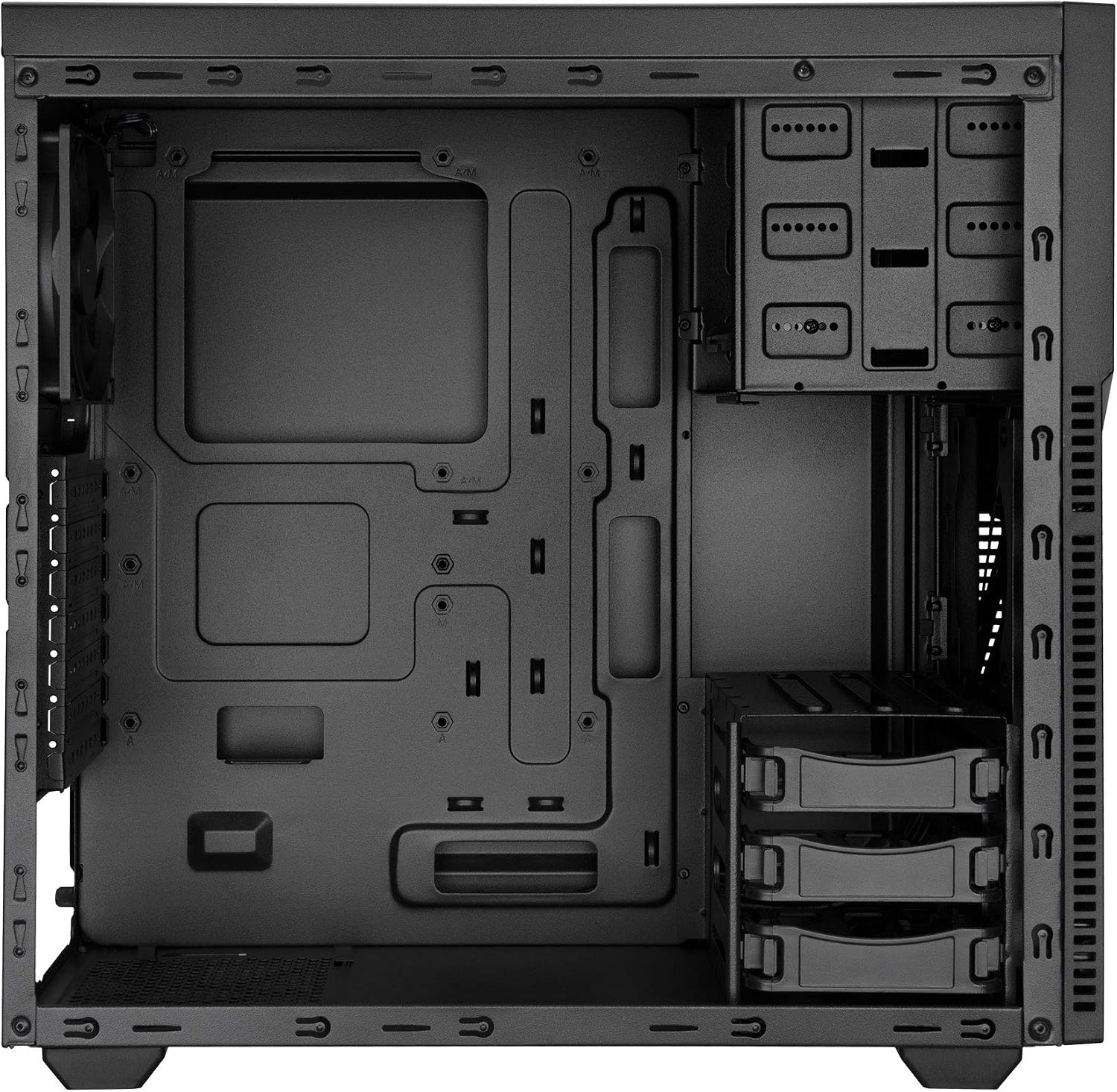 Rosewill TYRFING ATX Mid Tower Gaming PC Computer Case with 2 Pre-Installed