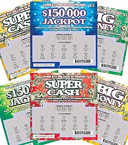 Amazon Com Fmplt Fake Joke Prank Lottery Tickets Scratch Off All Win 25 000 To 50 000 The Ultimate Prank Lockdown Fun Multi Pack A Toys Games