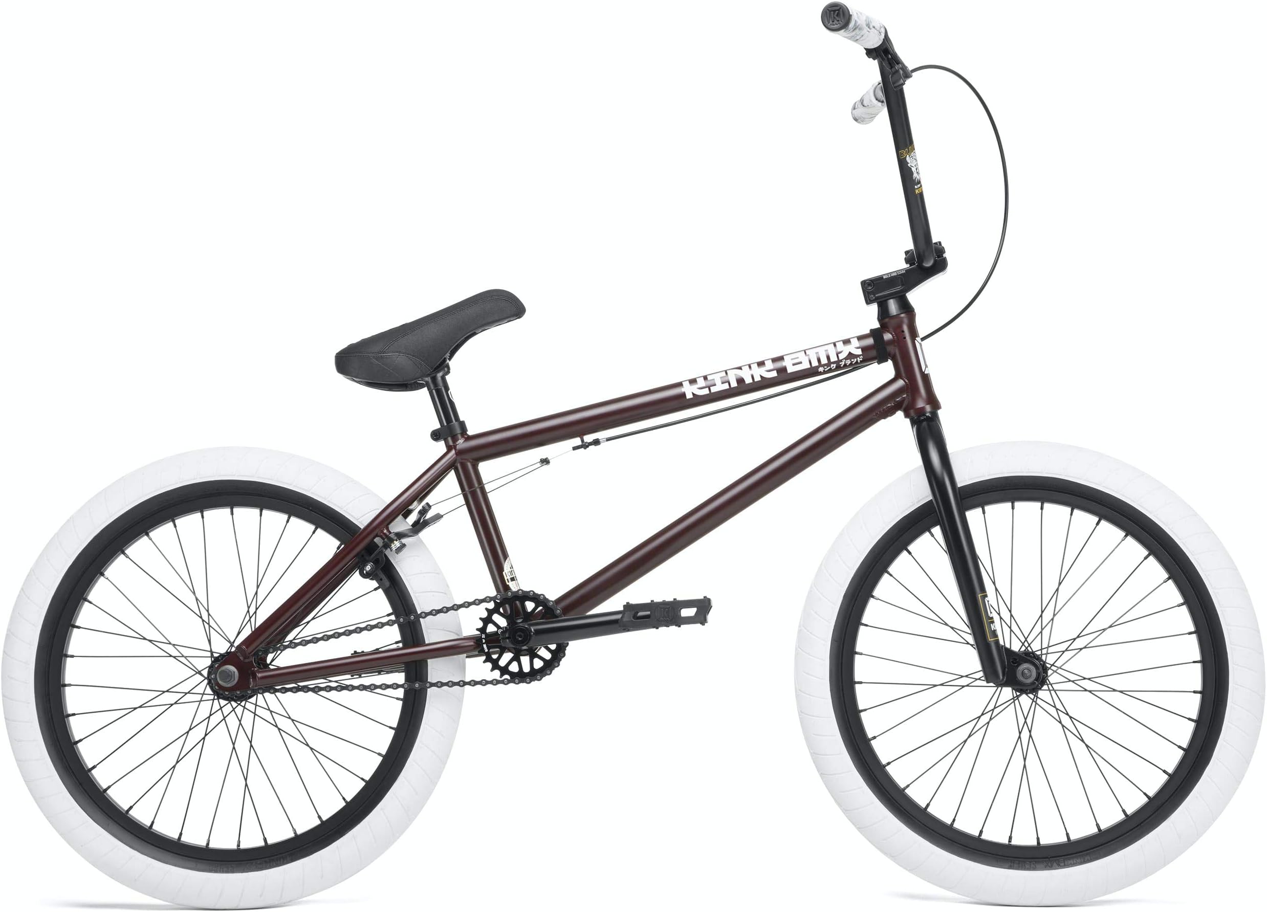 Kink Gap XL 20" 2020 BMX Freestyle Bike (21" - Matte Trans Maroon)