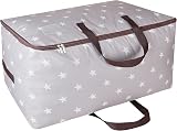 DOKEHOM 105L Large Storage Bag Fabric Garment Under Bed Moistureproof view 1