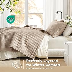 Comfort Spaces Kienna Quilt Set-Luxury Double Sided