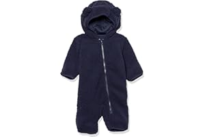 Amazon Essentials Unisex Babies' Sherpa Fleece Bunting Suit