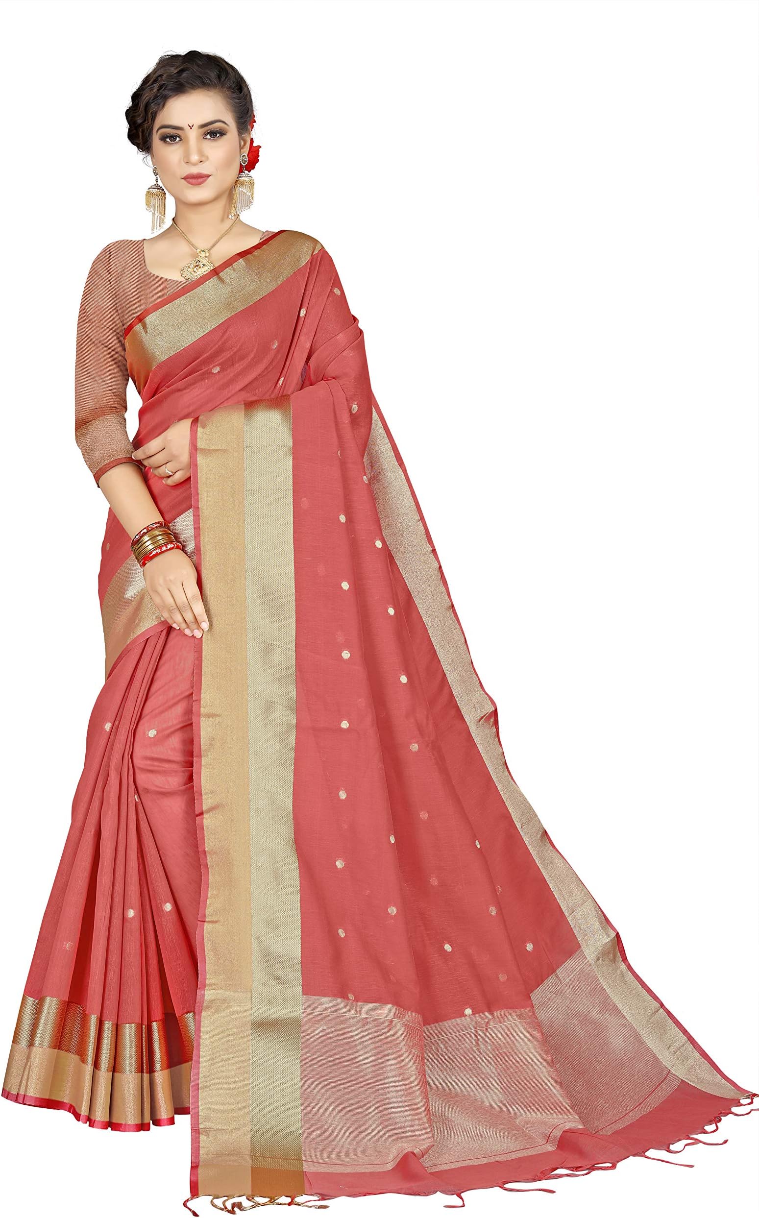 Women's Silk Saree With Blouse Piece