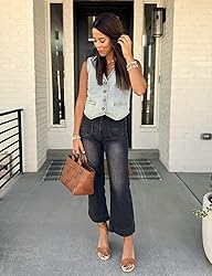 luvamia Wide Leg Jeans for Women Trendy High