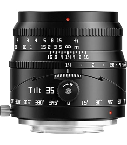 Amazon.com : TTARTISAN 50mm F1.4 Full Frame Tilt Shift