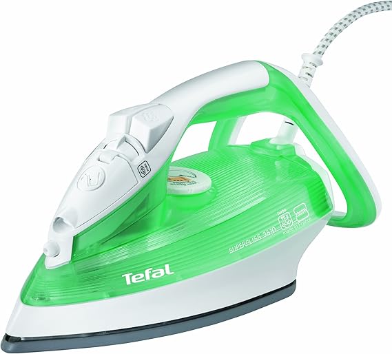 Tefal - Plancha Ropa Fv3510 Supergliss, 2000W, Vapor 30G/Mn, Golpe ...