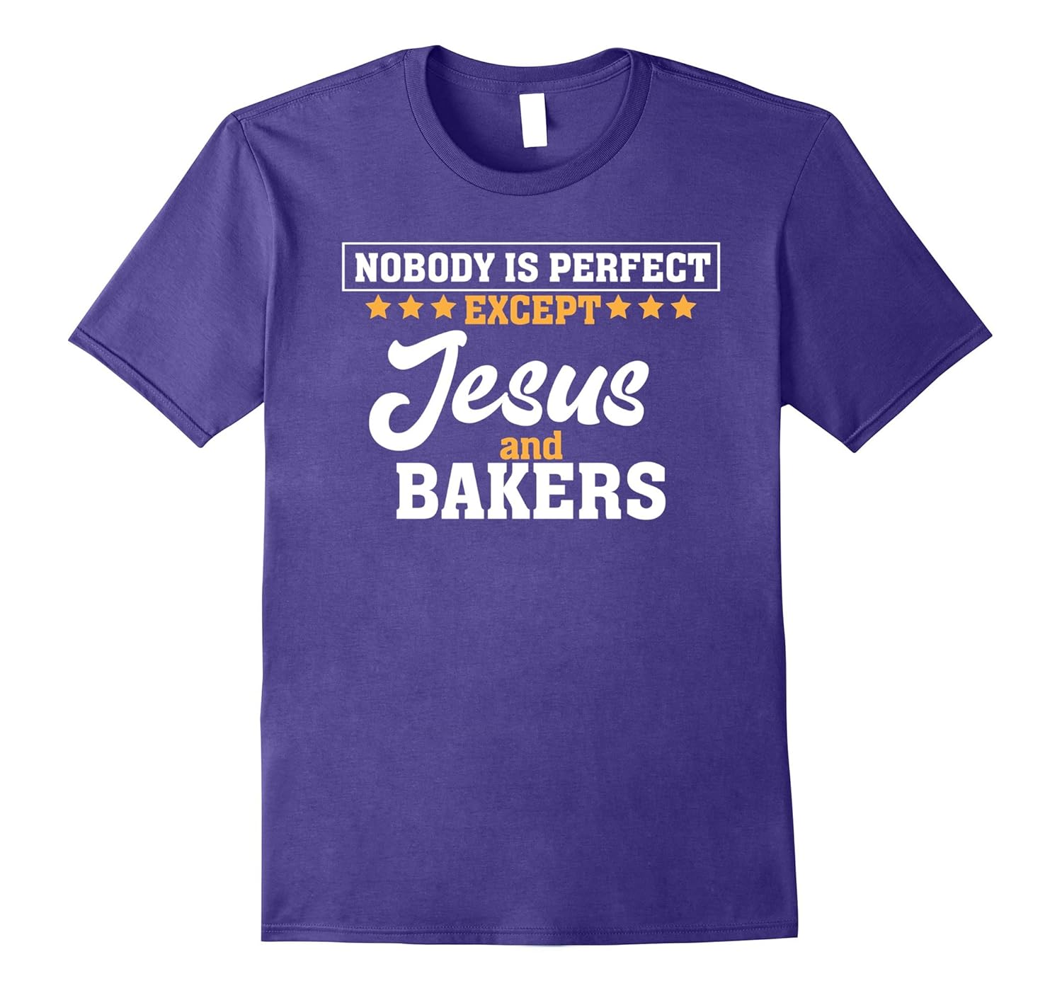 Christian Baker T-shirt Funny Jesus Baking Tee Religious-Rose