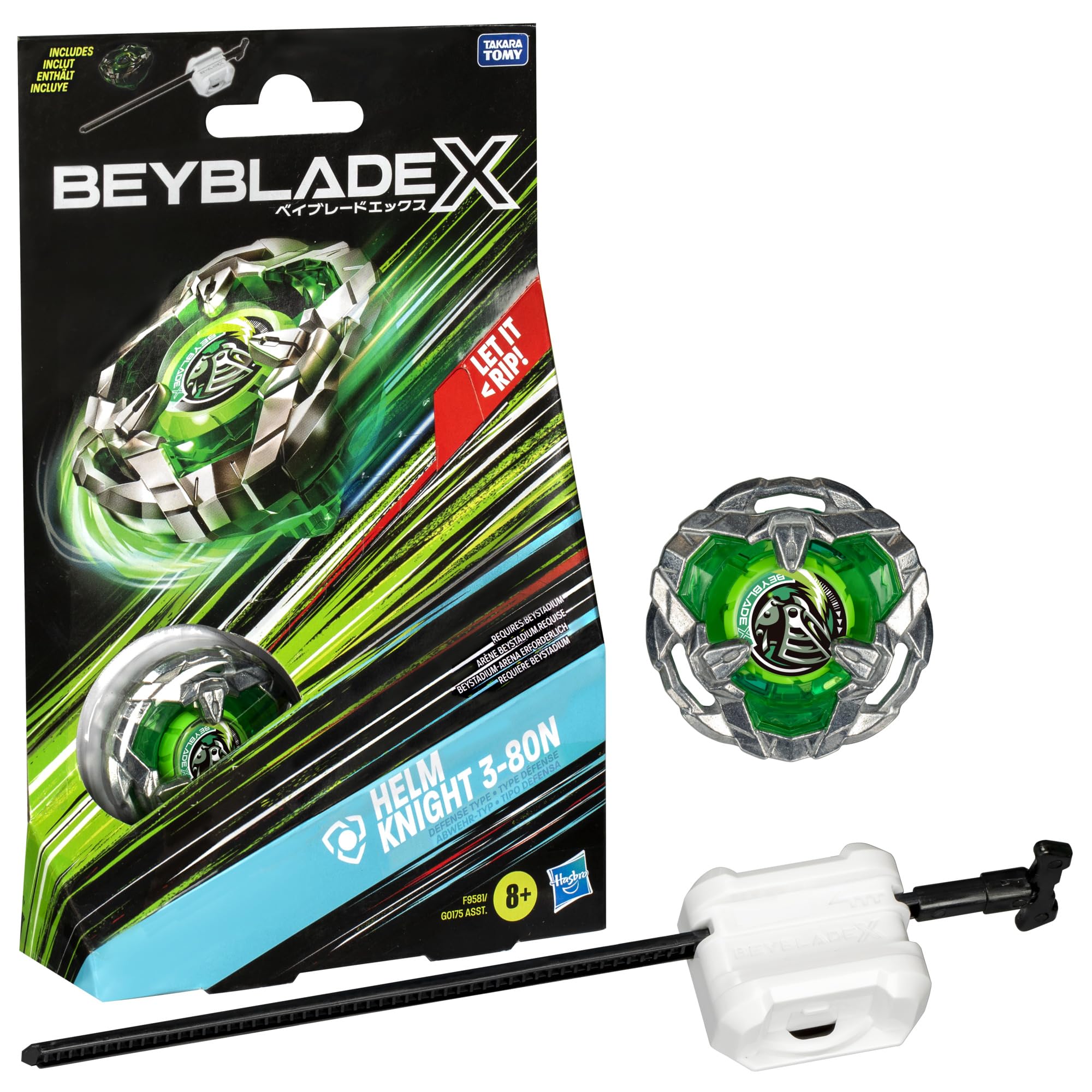 Hasbro Beyblade BBX Helm Knight Defense, F9581ES1