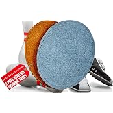 Strikeclub Bowling Ball Shammy Towel | Oval Shape Dual Sides Leather Towel | Easy Wipe Off Dirt &amp; Oil for Precision Boost | Bowling Accessory