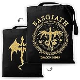 YOU FOUND ME Canvas Tote Bag Dragon Ridder Inspired Gift, Reusable Grocery Bag Shopping Bags Shoulder tote Bag- Fly or Die