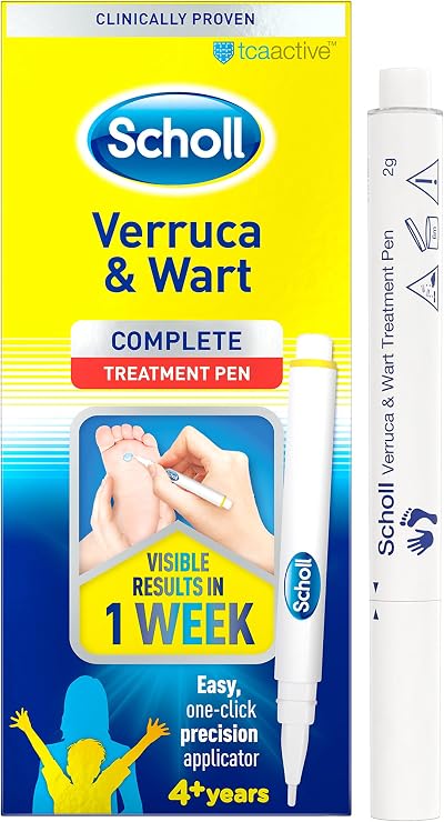 Dr. Scholl’s Verruca Treatment Pen 2ml Precision Tip Visible in 1 Week
