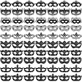 yeload Masquerade Masks 100 Bulk Vintage Masks of Masquerade Party, Venetian, Mardi Gras, Halloween, Masks for Women, Men