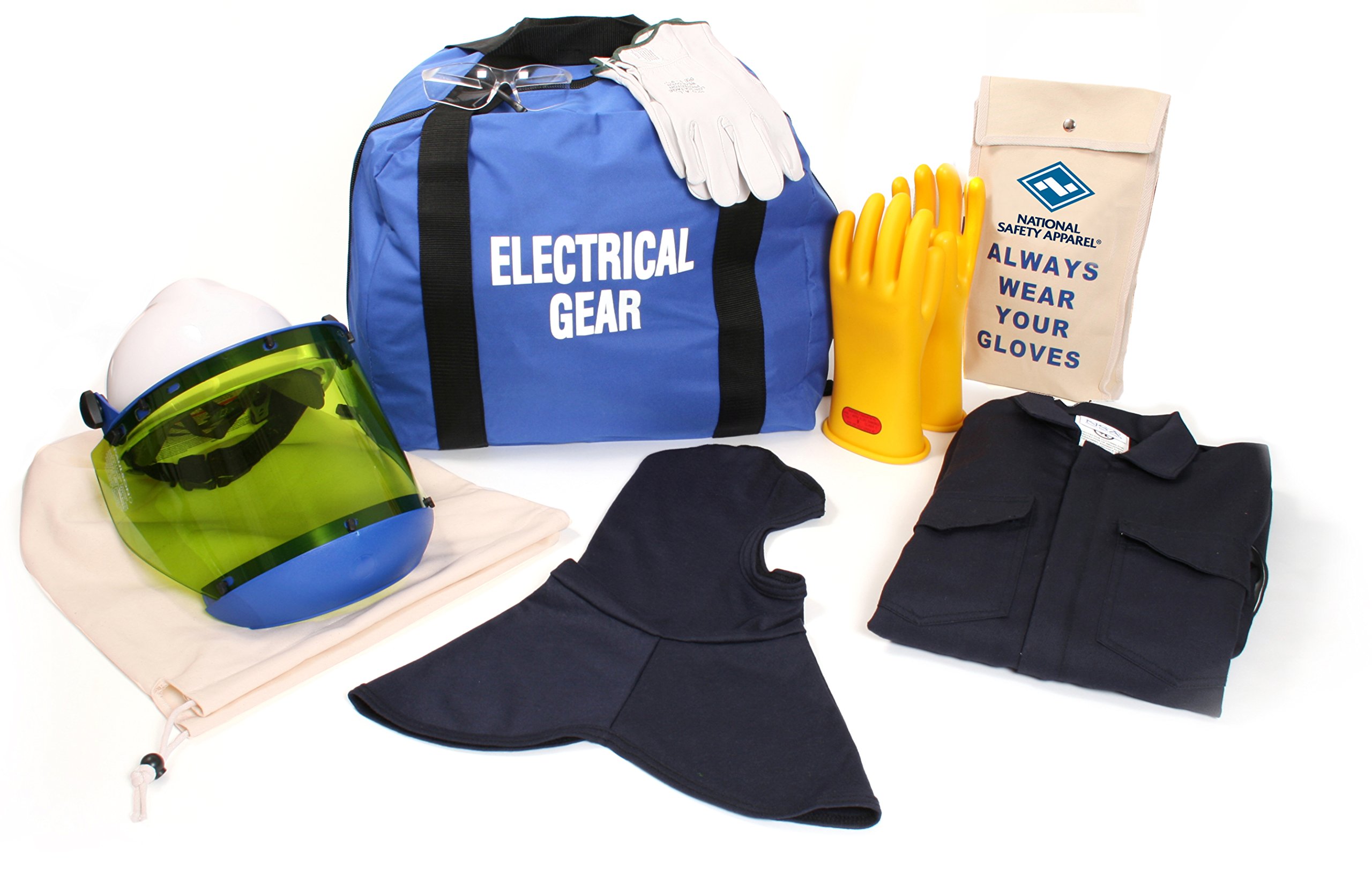 National Safety Apparel KIT2CV11BMD08 ArcGuard UltraSoft Arc Flash Kit