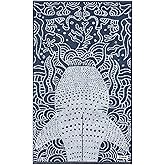 Sand Cloud Turkish Beach Towel - Sand Free - 100% Organic Turkish Cotton Yarn - Quick Dry Towel for Beach, Picnic, Blanket or