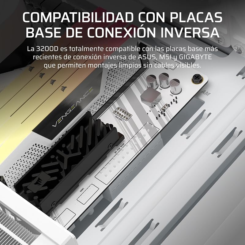 3200D RS Caja para PC Semitorre – Blanco