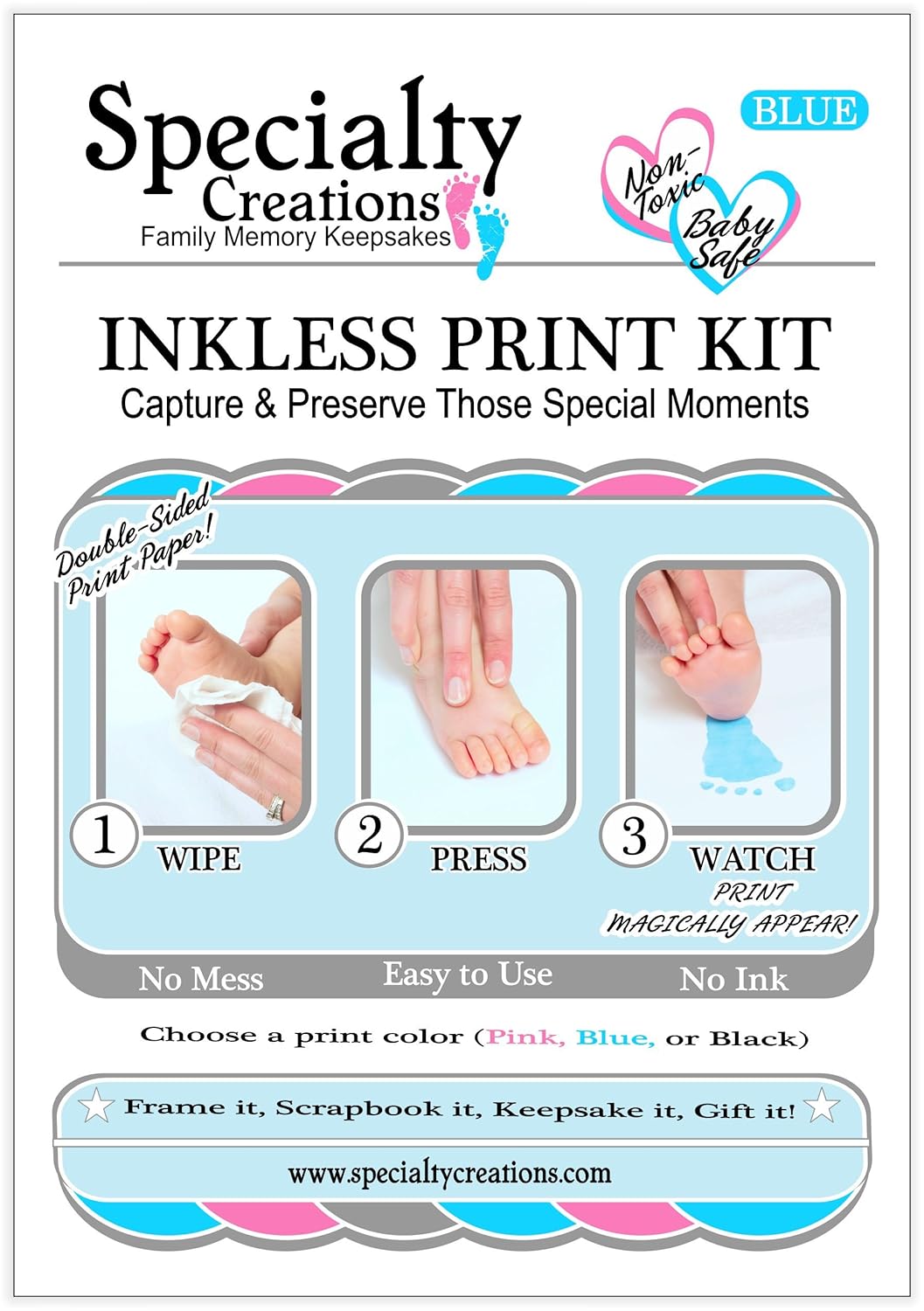 baby inkless print kit amazon