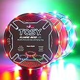 TOSY Flying Ring - 36 RGB Multicolor or 12 Monocolor LEDs, Super Bright, Lost Mode, Auto Light Up, Christmas Stocking Stuffer
