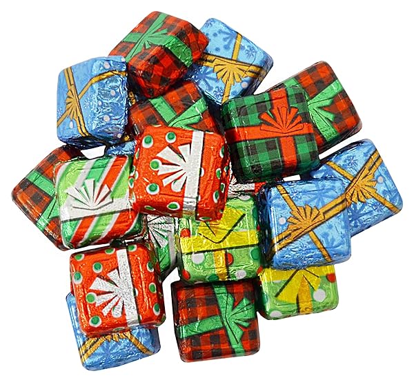 BY THE CUP CHOCOLATE PRESENTS CHRISTMAS CANDY, 1 POUND BULK BAG