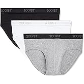 2(X)IST Men's Essential Cotton Contour Pouch Brief 3-Pack