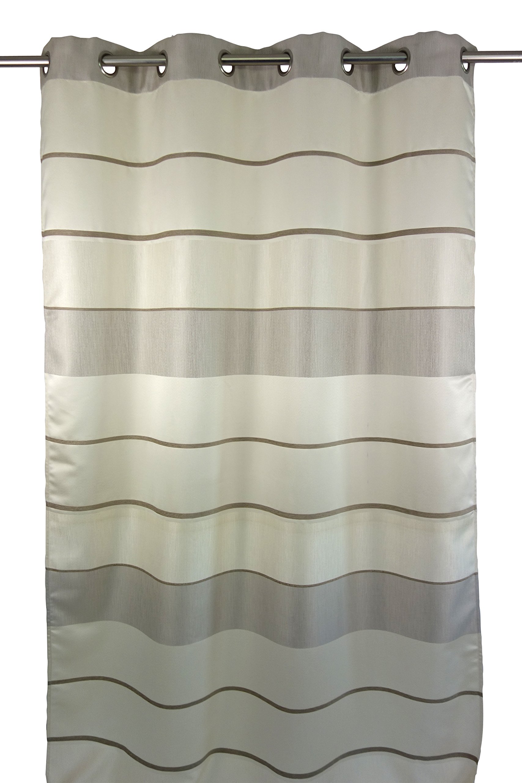Urban Echo Curtain, Polyester, Natural, 260 x 140 cm