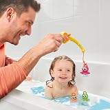 Toomies 3 in 1 Fishing Frenzy Bath Toys Octopals Water Squirter 18m+ view 4