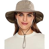 Waterproof Bucket Rain Hat for Women Wide Brim Summer UPF50+ Cowboy Sun Hat Men Foldable Soft Floppy Beach Hat